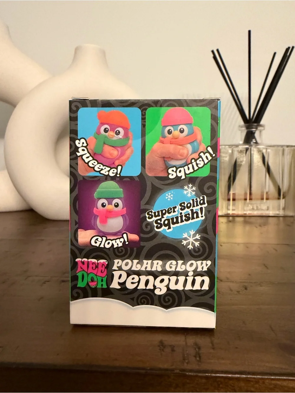 Nee Doh Polar Glow Penguin